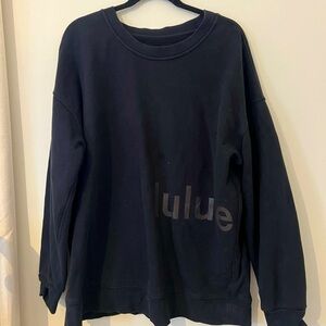 Oversized Lululemon Crewneck Sweatshirt